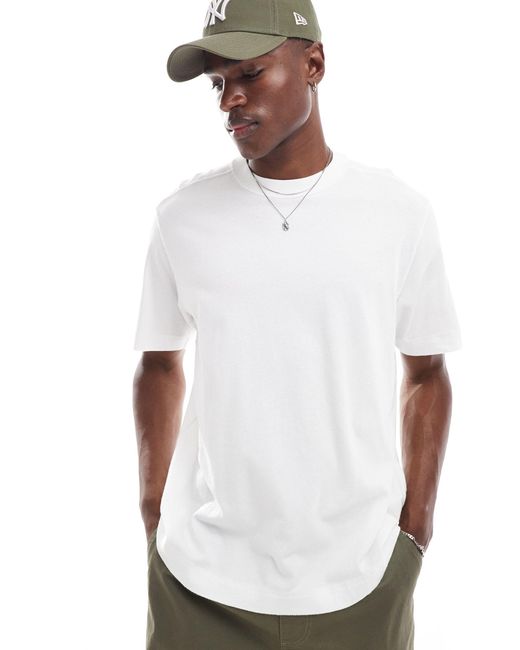 Abercrombie & Fitch – vintage blank – t-shirt in White für Herren