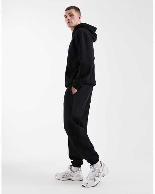 ASOS Black Essentials Oversized Joggers for men