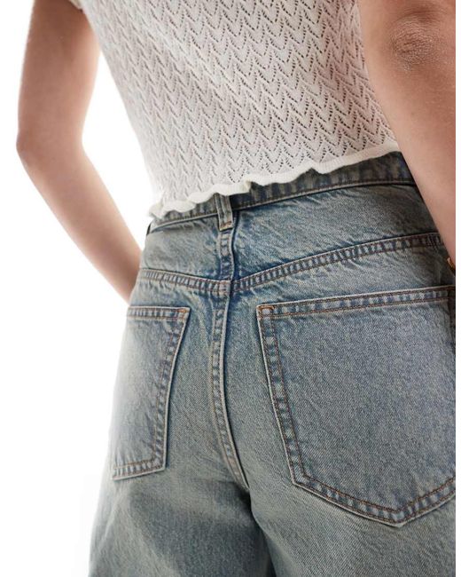 Miss Selfridge Blue baggy Jeans