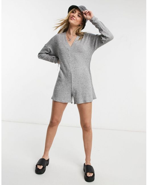 Fluffy playsuit Clearance