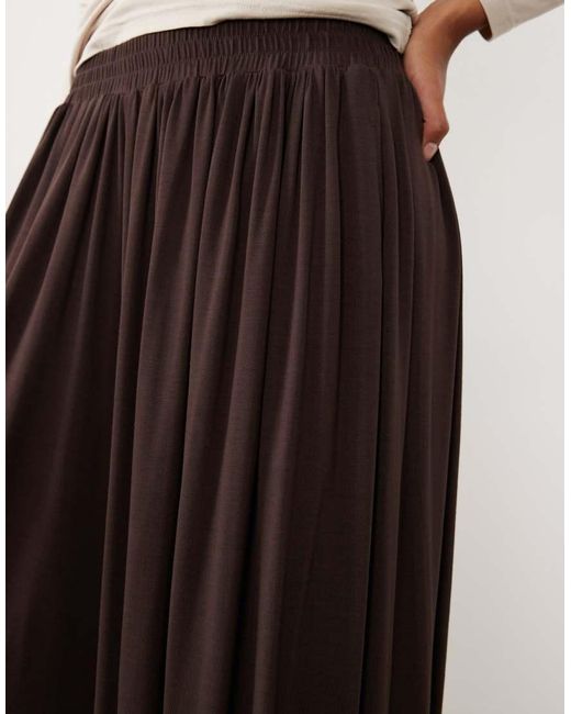 Iyal Black Jersey Cuffed Balloon Leg Trousers