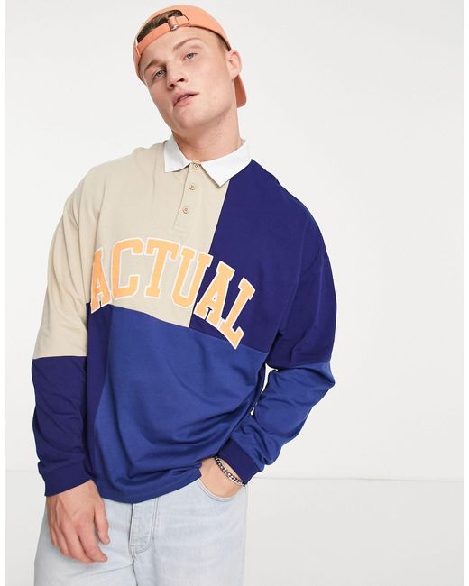 ASOS Cotton Asos Actual Oversized Rugby 