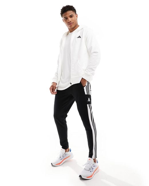 Adidas Originals Adidas – club tennis teamwear – kapuzenpullover mit durchgehendem reißverschluss in White für Herren