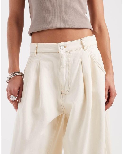 ASOS White Oversized Horseshoe
