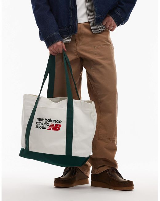 New Balance – tragetasche aus canvas in Blue für Herren