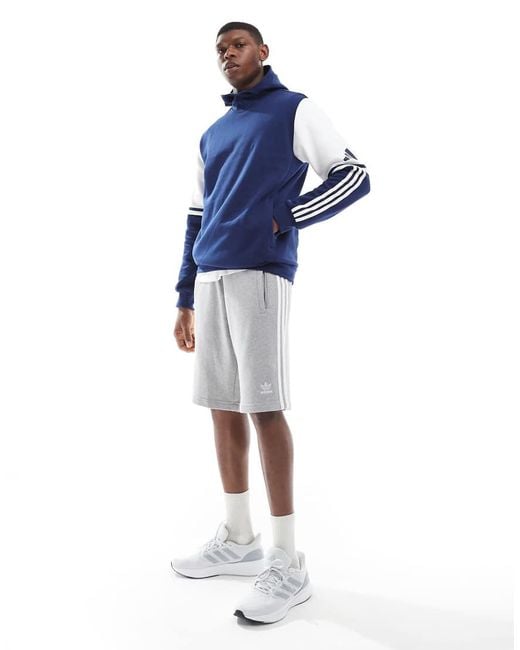 Adidas Originals Blue Adidas Football Squadra 25 Sweat Hoodie for men