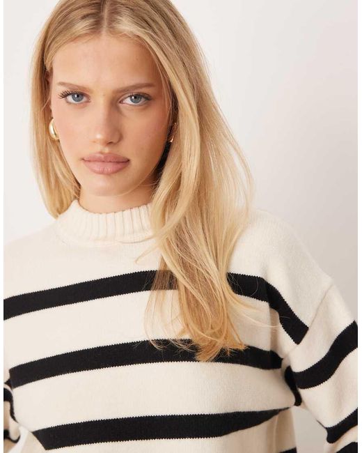 Mango Natural Crew Neck Jumper