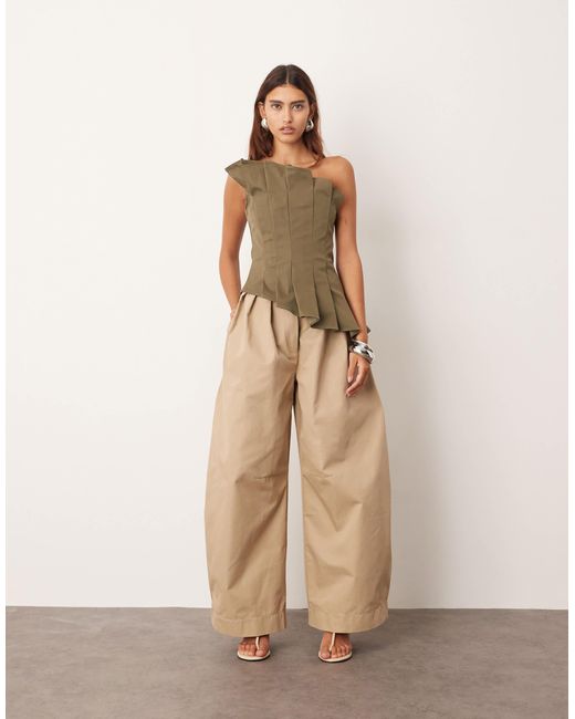 ARRANGE Natural Sculpted Bandeau Top