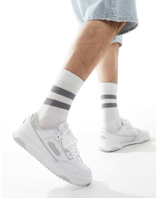 Ellesse White Ls987 Cupsole Trainers for men