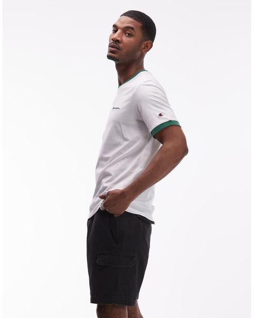 Champion White Tuff Ones Woven Shorts for men