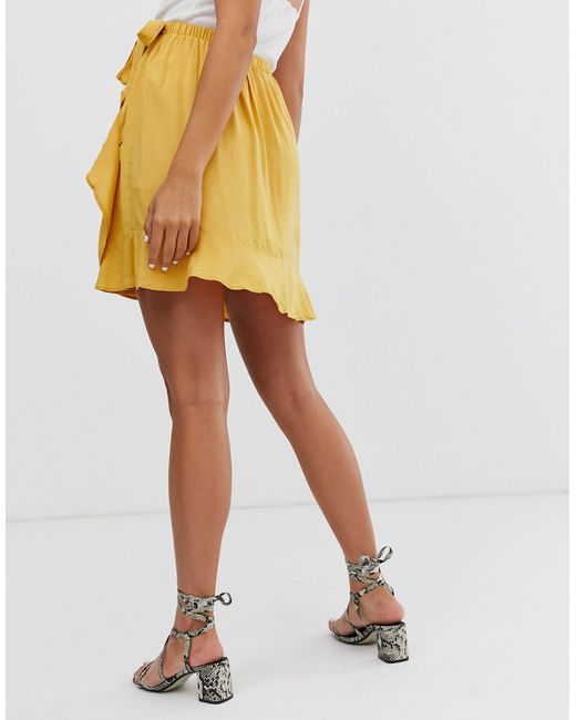 ruffle skirt new look