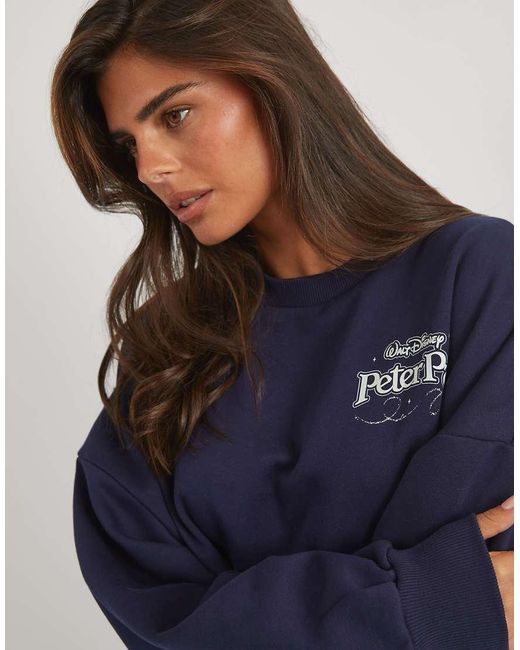 Skinnydip London Blue Disney Peter Pan Star Sweatshirt