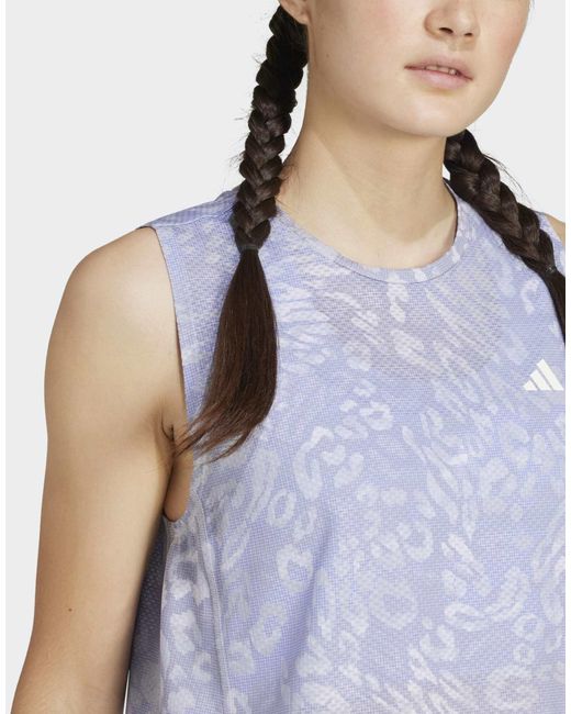 Adidas Originals Blue – own the run climacool – tanktop