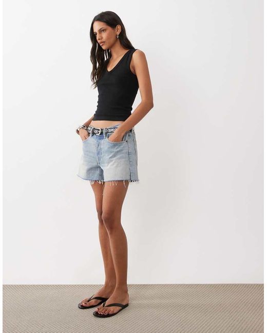 New Look Black V-neck Tank Top