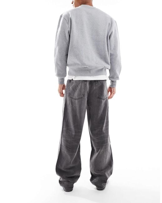 Calvin Klein Gray baggy Jeans for men