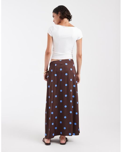 ONLY White Maxi Skirt