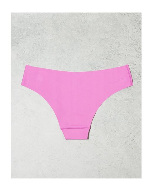 Cotton On Pink Cotton On 3 Pack Invisible Thong Pack