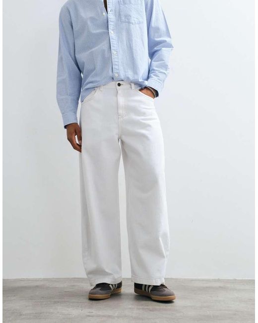 ASOS Blue Barrel Jeans for men