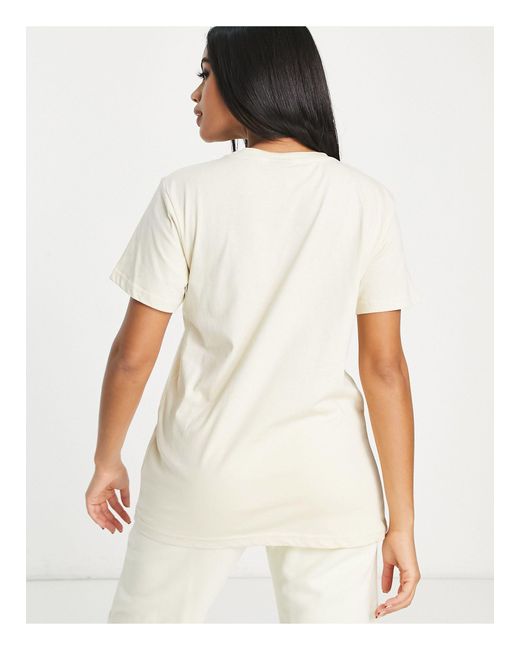 Ellesse Torteloni Oversized T-shirt in Natural | Lyst