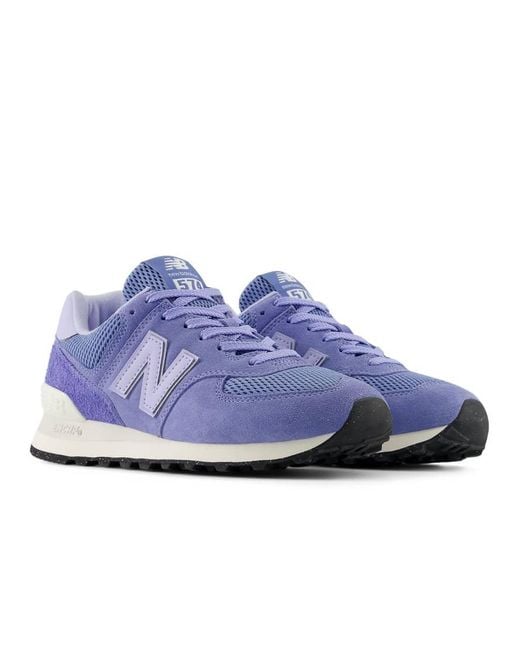 New Balance Blue 574 Trainers