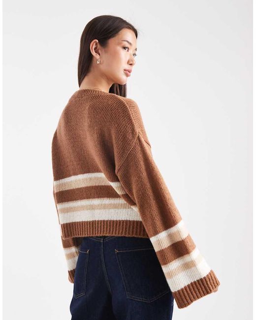 ASOS Blue Relaxed Knit Jumper