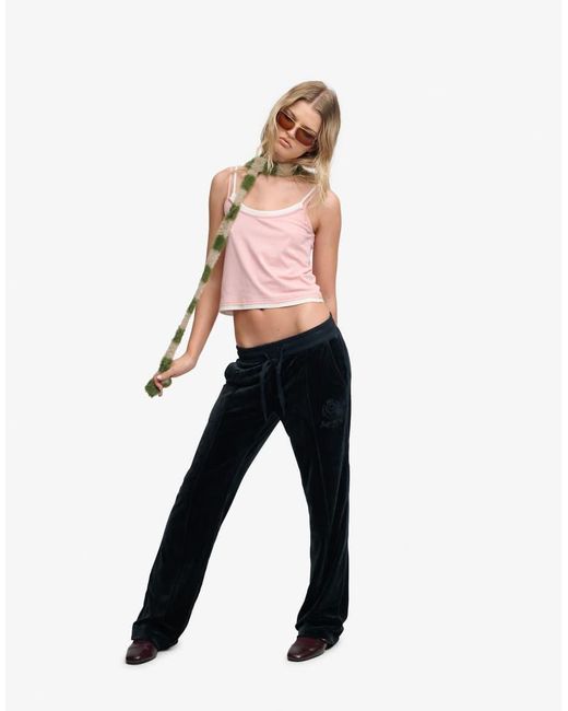 Bench x Superdry & Co Pink Fitted Cami Layer Vest
