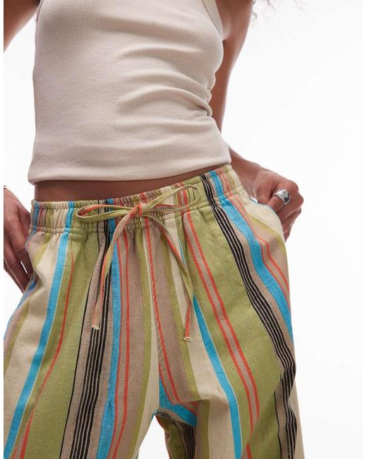 Pantaloni di TOPSHOP in Natural