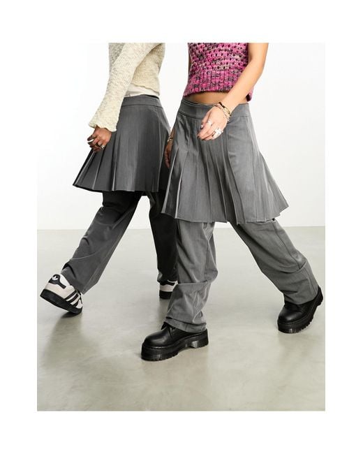 Jupe pantalon plissée hotsell
