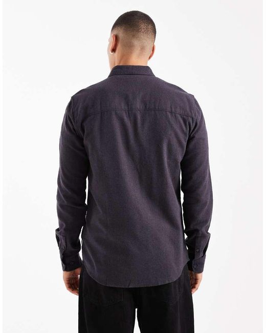 Camicia Nera di Only & Sons in Blue da Uomo