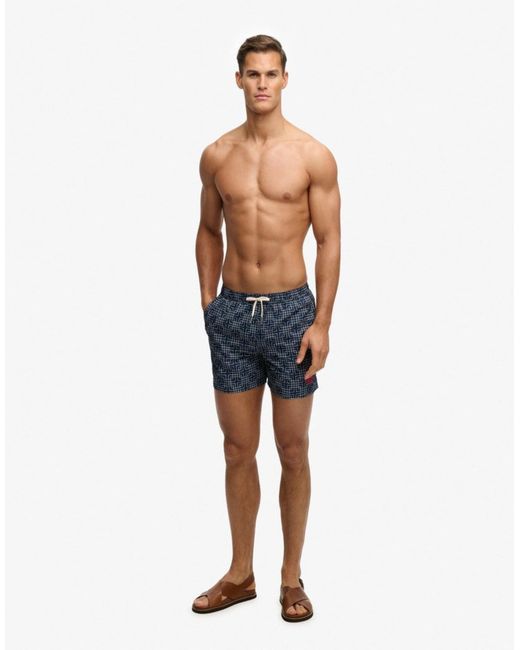 Short Superdry pour homme en coloris Blue