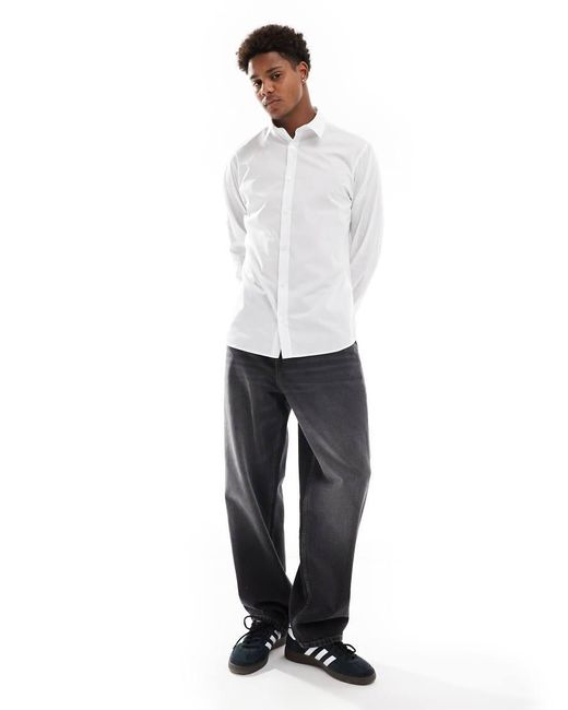 JJ Rebel White Smart Shirt for men
