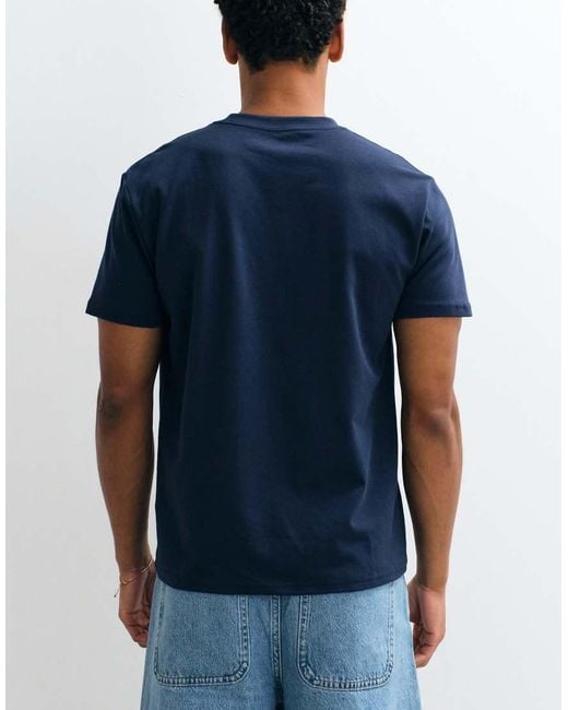 Hollister Blue 5 Pack Everyday T-shirts for men