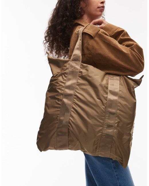 Cabas ARKET en coloris Brown