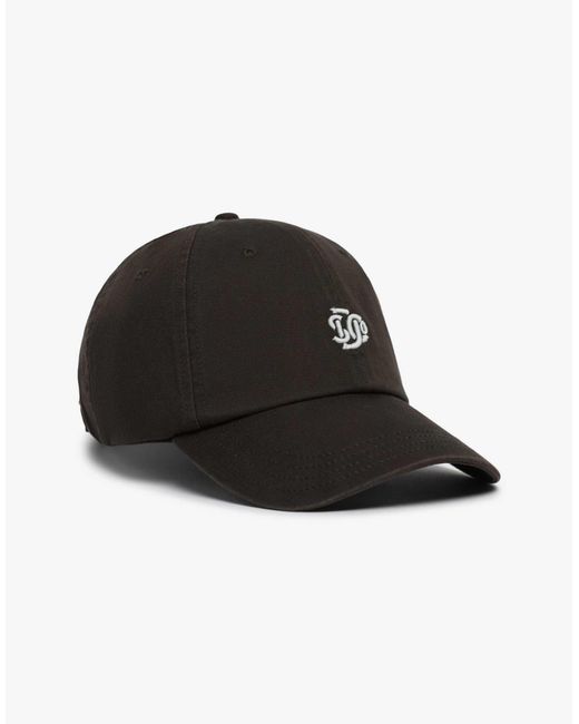 Superdry Black – sd – bestickte baseballkappe