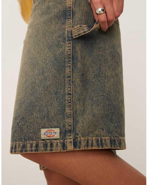 Dickies Natural Denim Carpenter Jorts