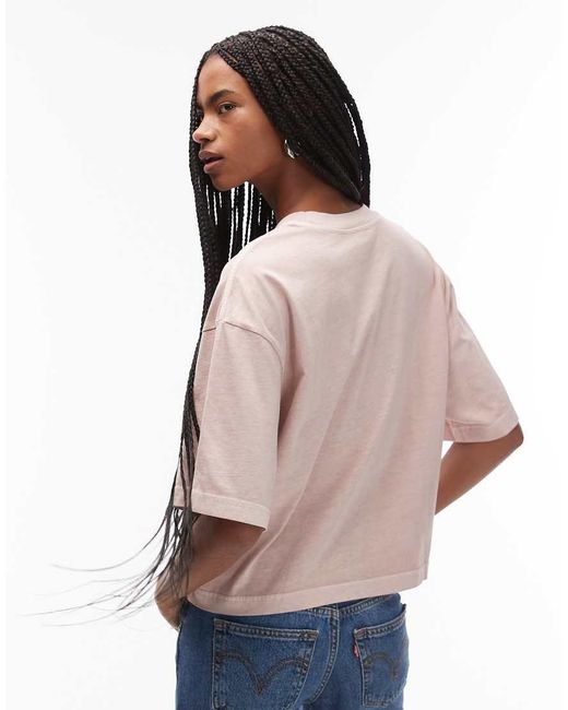 & Other Stories Pink Boxy Oversized T-shirt