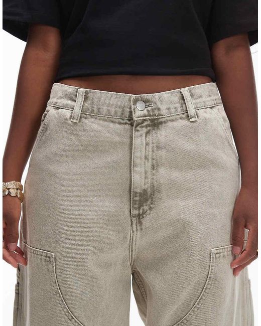Carhartt Gray Brandon Double Knee Loose Fit Jeans