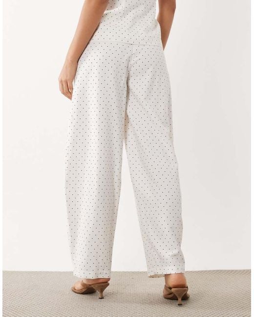 Y.A.S White Tailored Wide Leg Trouser Co-ord