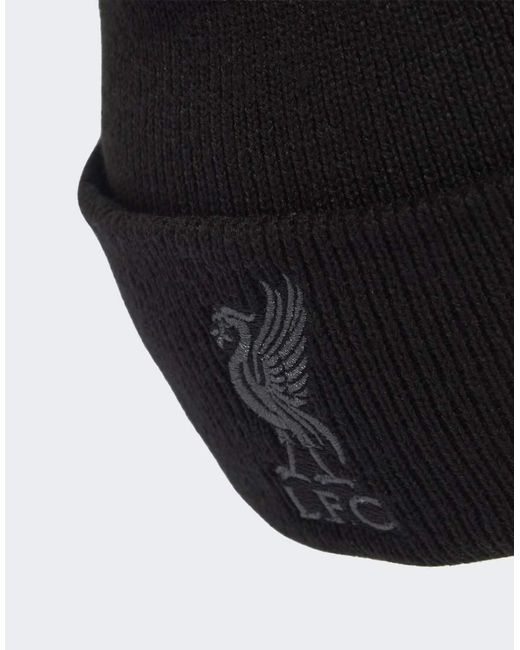 Adidas Originals Black Liverpool Fc Woolie Hat