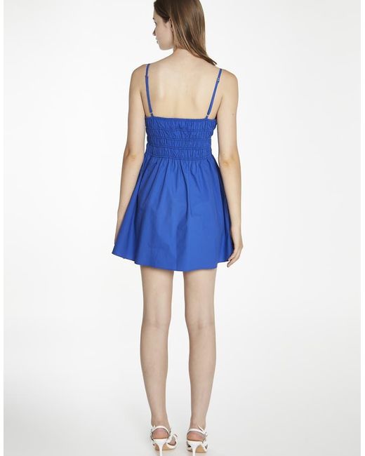 Glamorous Blue Mini Tank Dress