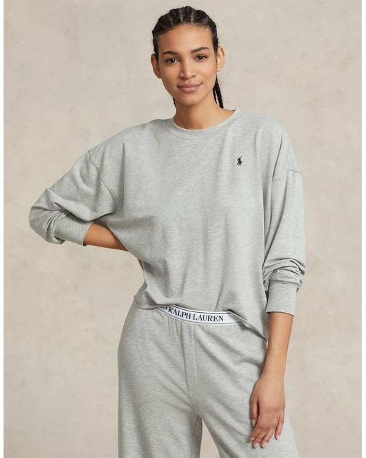 Polo Ralph Lauren Natural Top And Pant Pyjama Set