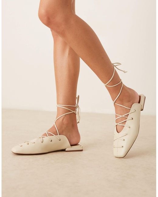 Laney - mules ASOS en coloris Natural