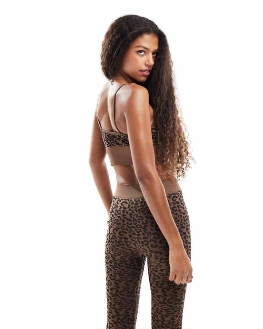 ONLY Naadloze Bralette in het Brown