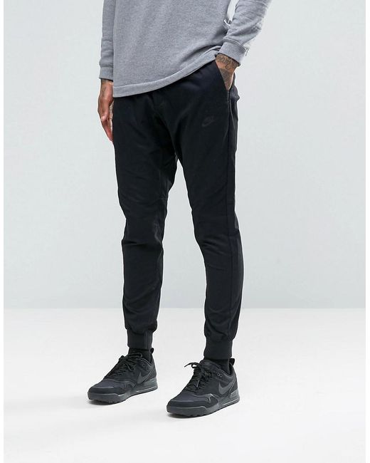 Nike Modern Woven Slim Joggers In Black 805098-010 for men