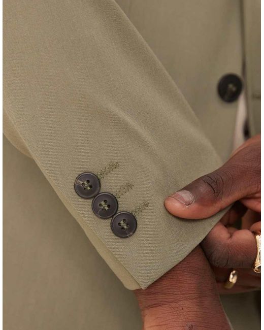 SELECTED Slim-Fit Blazer in het Natural voor heren