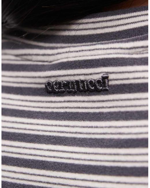 CERNUCCI Gray Crop Top