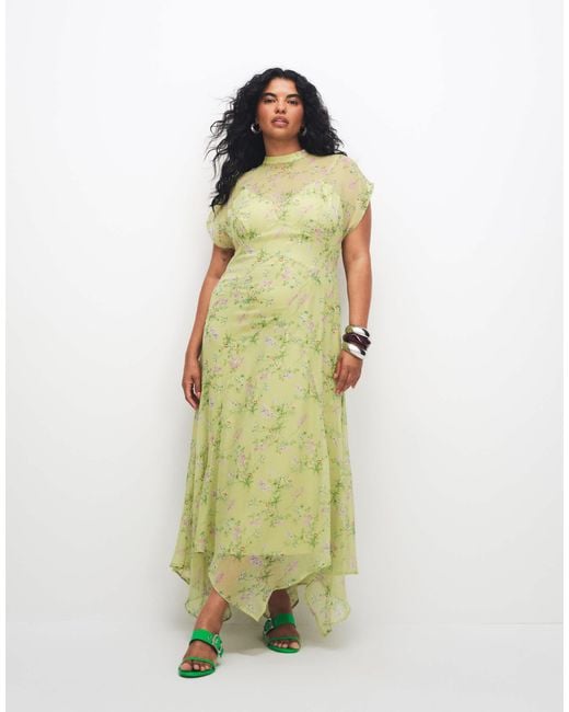 asos maxi dress curve ASOS LUXE - Maxi Dress - Women - Polyester/Cotton/Elastane - 18 US