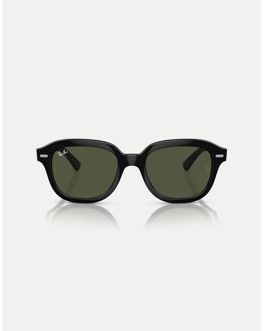 Ray-Ban Green Erik Square Sunglasses