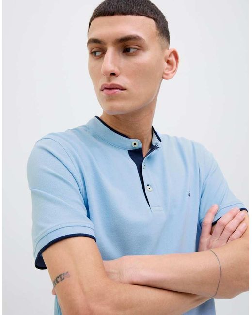 Jack & Jones Polo in het Blue voor heren