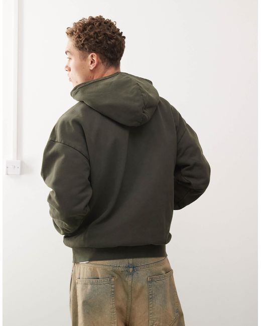 Obey – lowercase pigment – kapuzenpullover in Green für Herren
